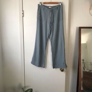 Linen Drawstring Pants